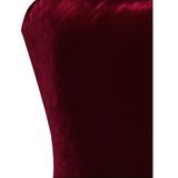 Stretch Velvet Strapless BodyCon Dress - Picture 6 of 7